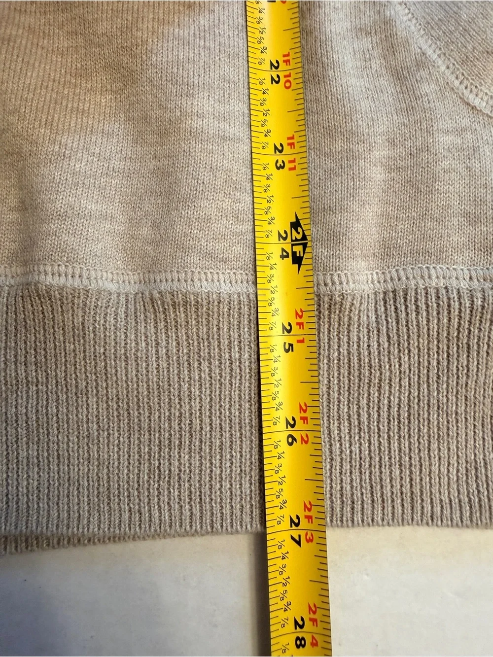 J Crew Men’s Size Medium 1/4 Button Shawl Collar Oatmeal Cotton Pullover Sweater